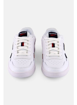 Reebok Men Court Advance Lace Up Tennis Shoes, White  - Image 4