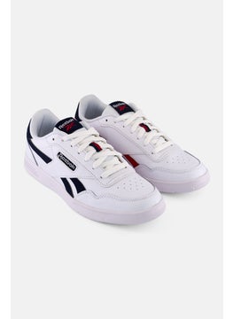 Reebok Men Court Advance Lace Up Tennis Shoes, White  - Image 1