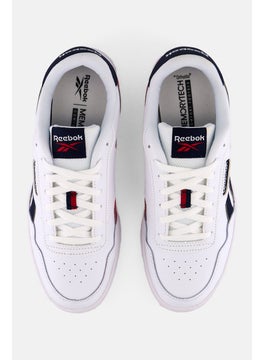Reebok Men Court Advance Lace Up Tennis Shoes, White  - Image 3