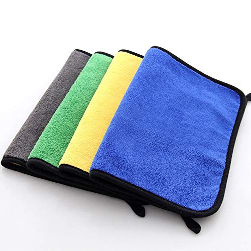 autokaar Big Size Microfiber Cleaning Cloth 800 GSM 60 x 40 cm, (Pack of 4) - Image 1
