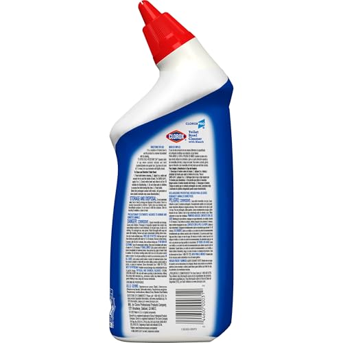 CloroxPro Commercial Solutions, Clorox Manual Toilet Bowl Cleaner with Bleach, Automatic Toilet Cleaner, Fresh Scent, 24 Ounces (Pack of 12) - 00031 - Image 5