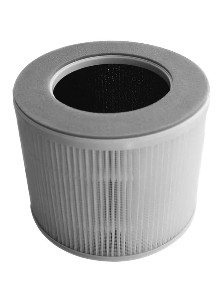 إكسيل فلتر الهواء Xcell Clean Air CL2 ، فلتر H13 True HEPA بمؤشر PM2.5 ، يزيل 99.97٪ من حبوب اللقاح والحساسية والغبار والدخان حتى 0.3 ميكرون ، ويستبدل بعد 1000 ساعة - أبيض