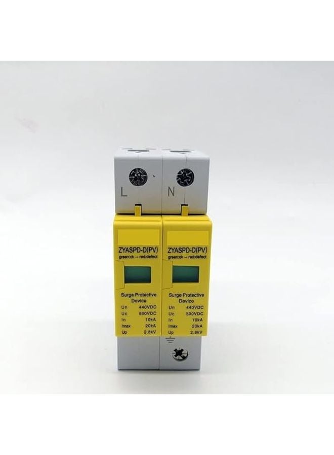DC Surge Protector Device 1000V 2P 10 20ka SPD Circuit Breaker Lightning Protection - Image 4