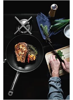 TRAMONTINA Professional 30Cm 2.9L Stainless Steel Shallow Frying Pan With Tri Ply Bottom And Interior Pfoa Free Nonstick Coating  - Image 4