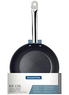 TRAMONTINA Professional 30Cm 2.9L Stainless Steel Shallow Frying Pan With Tri Ply Bottom And Interior Pfoa Free Nonstick Coating  - Image 2