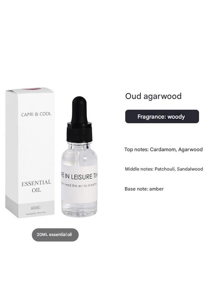 كابري كوول مجموعة واحدة من علبة هدايا موزع الزيوت العطرية العطرية بدون لهب من الكريستال الطبيعي، علبة هدايا من حجر الكريستال العطري طويل الأمد للديكور المنزلي، هدية للديكور المنزلي، علبة هدايا من سلسلة العطور المنزلية (عود العود) - Image 3