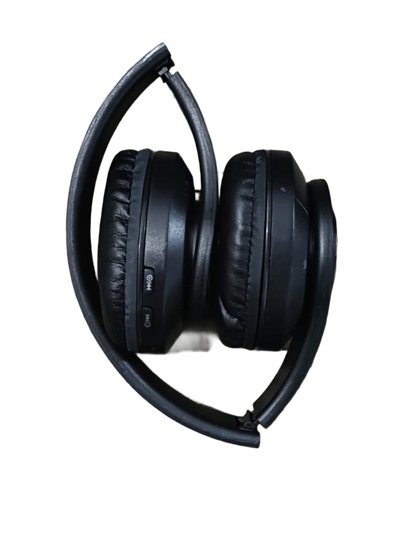 سماعة رأس ستيريو لاسلكية J39 بتقنية البلوتوث للموسيقى، تدعم بطاقات الذاكرة، والألعاب مع ميكروفون لأجهزة الكمبيوتر المحمولة والهواتف المحمولة وأجهزة الكمبيوتر - Image 3