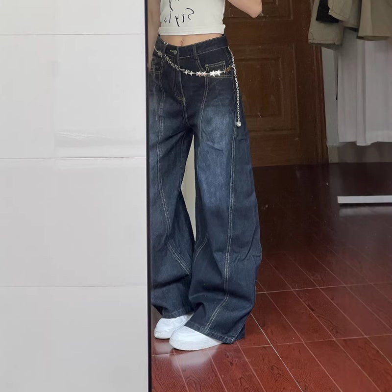 Unisex Casual Daily Denim Jeans - Image 3
