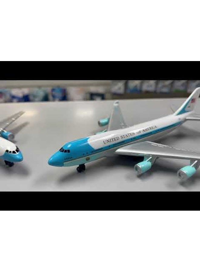 Daron Air Force One and Two Plane Set, Blue and White - Image 2