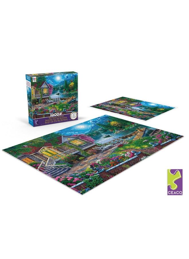 Ceaco Weekend Retreat Lakehouse 1000 Piece Jigsaw Puzzle 27 X 20 - Image 5