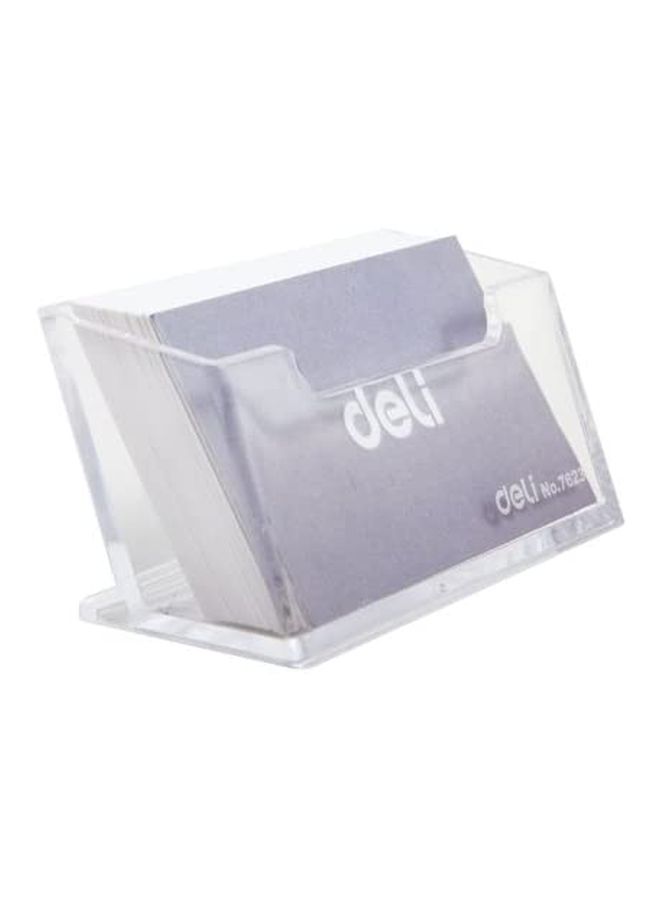 Deli Business Card Holder Clear - Image 2