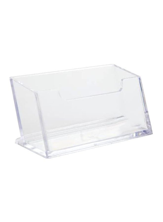 Deli Business Card Holder Clear - Image 1