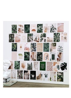 Y&D 50Pcs Photo Collage Kit, Boho Bedroom Wall Art, Vintage KitBeige kit, Poster Aesthetic Pictures, for Dorm, Home Decor Gift Party, Birthday, Graduations  - Image 2