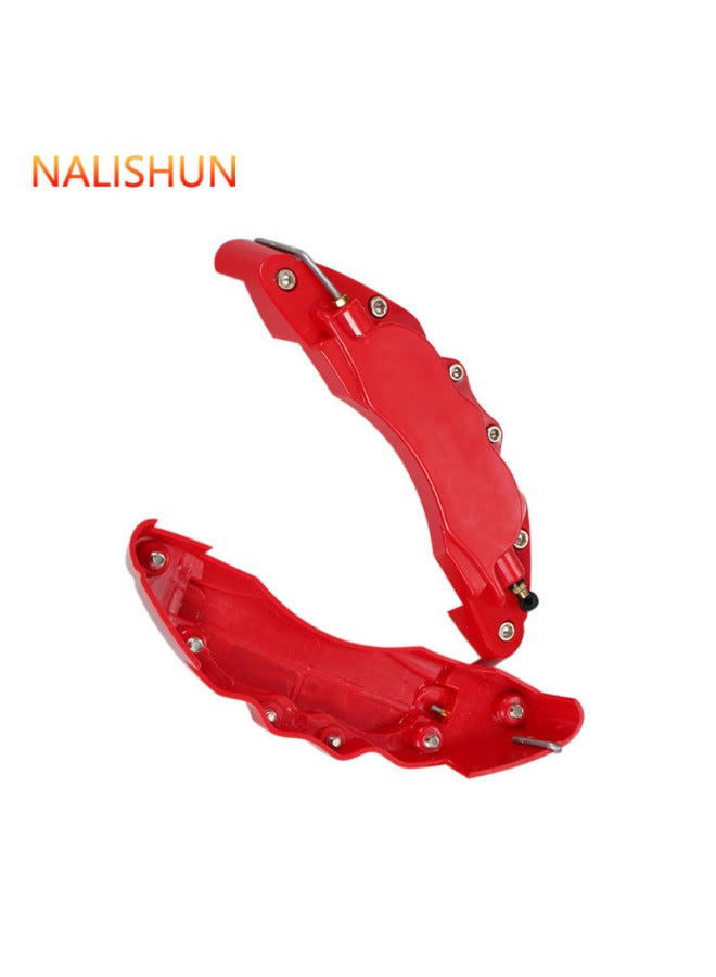 Car Modification Brake Caliper Cover Abalone Decoration Red Caliper Cover Brake Tire Car Cover Wheel Hub Cover