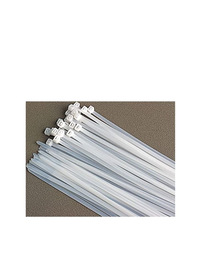 100-Pieces Cable Management Nylon Wire Zip Ties/200mm  - Image 1