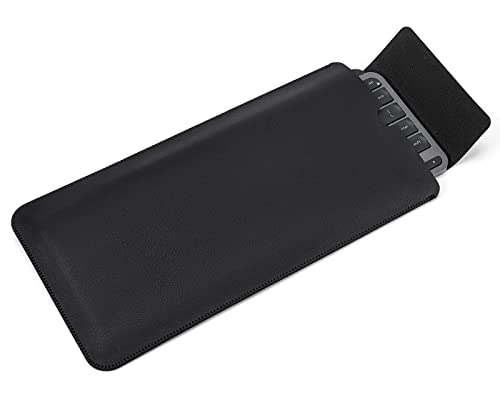 LEZE Protective Keyboard Sleeve Case for Logitech MX Keys Mini Minimalist & MX Mechanical Mini Wireless Illuminated Keyboard, Logitech MX Mini PU Sleeve Bag Case, Black - Image 1