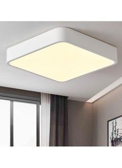 Ganeed 15.7Inch 36W Square LED Ceiling Light Fixtures Flush Mount, 3000K Warm White LED Ceiling Lamp, Slim Flat Panel Surface Mount Modern Ceiling Lighting for Bedroom Kitchen Stairways  - Image 1