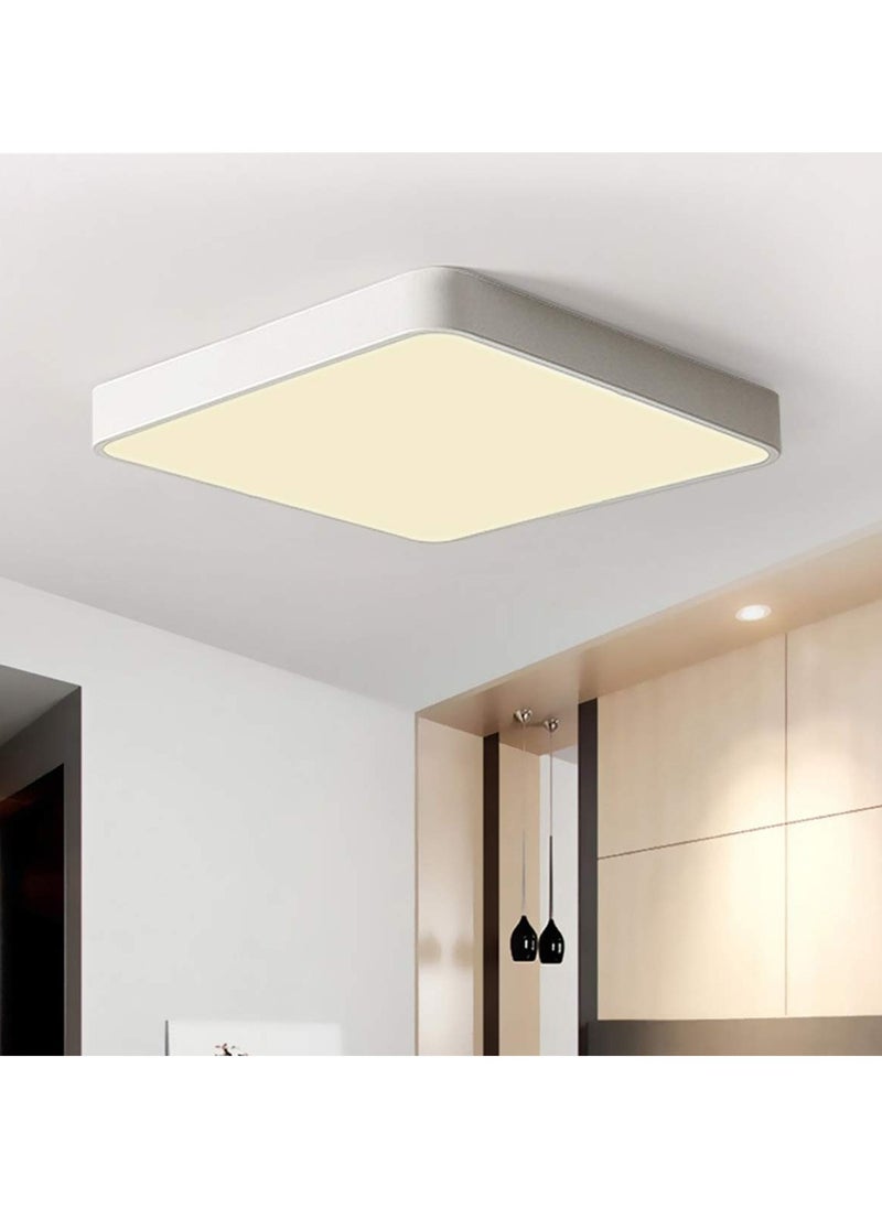 15.7Inch 36W Square LED Ceiling Light Fixtures Flush Mount, 3000K Warm White LED Ceiling Lamp, Slim Flat Panel Surface Mount Modern Ceiling Lighting for Bedroom Kitchen Stairways - pzsku/Z152FE6FF48E40306F395Z/45/_/1732265436/ed77d8c2-636e-45d4-b232-8095b521e658