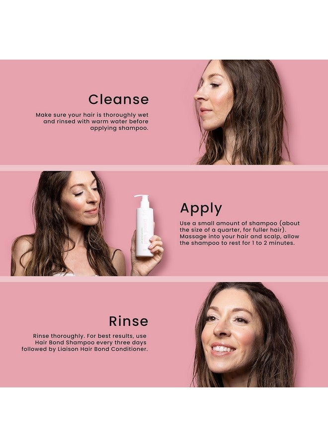 Liaison Hair Bond Shampoo For Women With Sea Buckthorn, Olive & Peppermint Oil - Promotes Strong, Thicker And Healthier Hair Growth - Nourishing And Hydrating (1 Pack) - Image 1