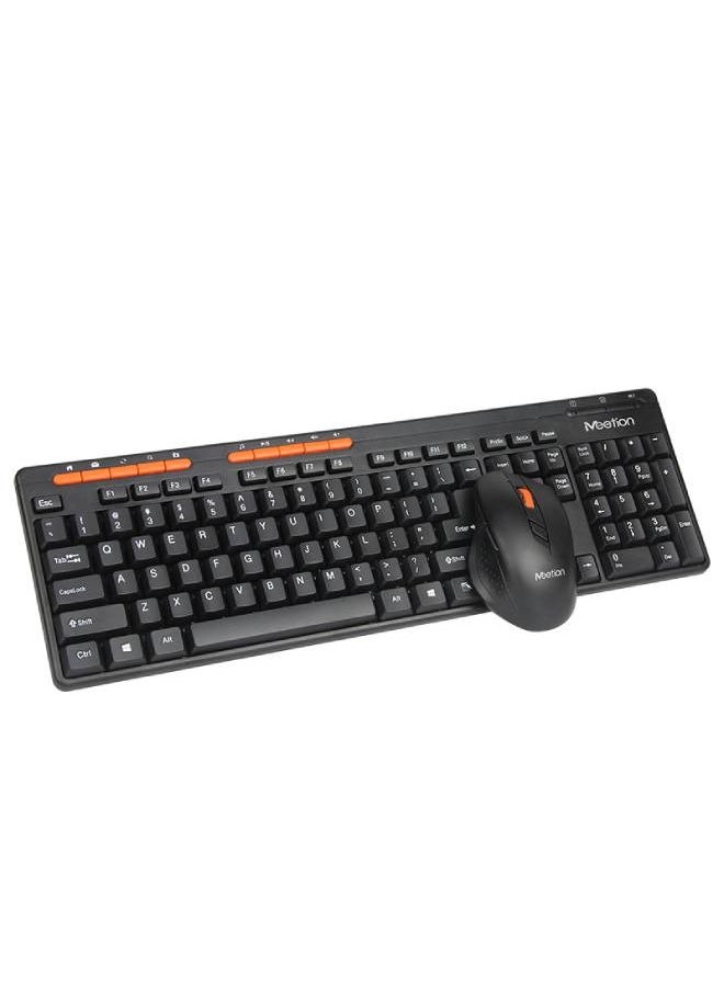 Meetion Keyboard and Mouse Wireless Combo 2.4 GHz - 4100  - Image 2