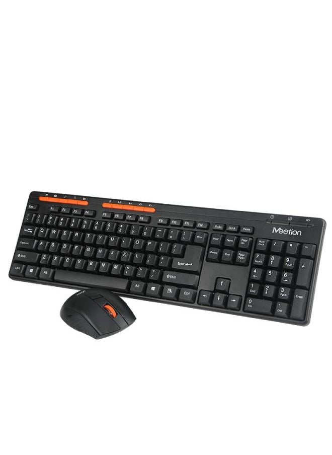 Meetion Keyboard and Mouse Wireless Combo 2.4 GHz - 4100  - Image 3