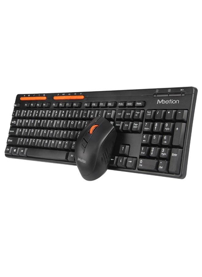 Meetion Keyboard and Mouse Wireless Combo 2.4 GHz - 4100  - Image 4