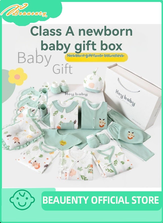 بيوينتي 26PCS مجموعة هدايا الأطفال حديثي الولادة ، مجموعة هدايا Layette حديثي الولادة ، مجموعة ملحقات ملابس الأطفال للأولاد والبنات ، القطن الممتاز. - Image 2