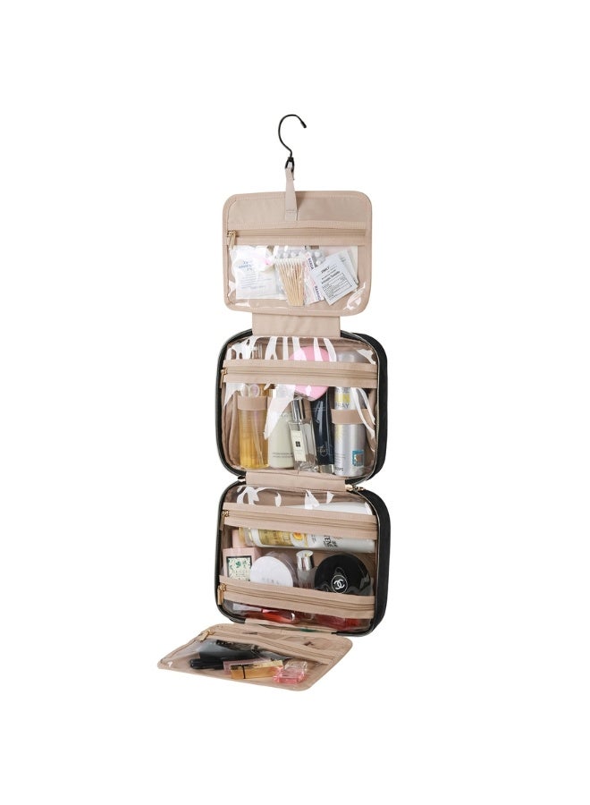 BAGSMART Black The Space Saver Bonchemin Hanging Toiletry Bag - Image 2
