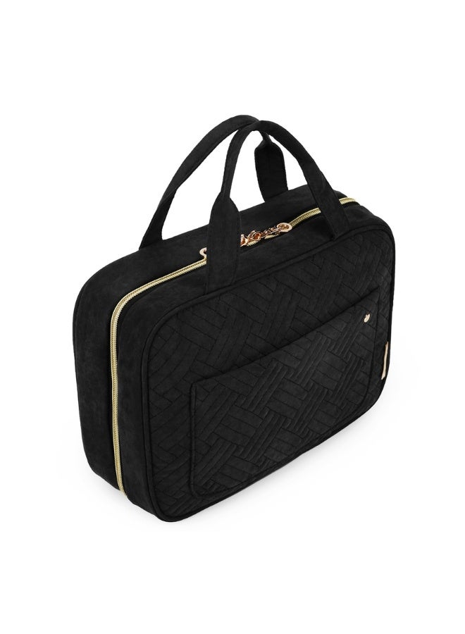 BAGSMART Black The Space Saver Bonchemin Hanging Toiletry Bag - Image 3