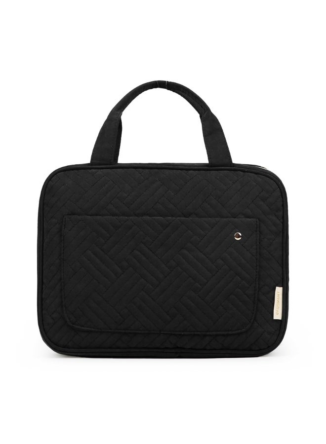 BAGSMART Black The Space Saver Bonchemin Hanging Toiletry Bag - Image 4