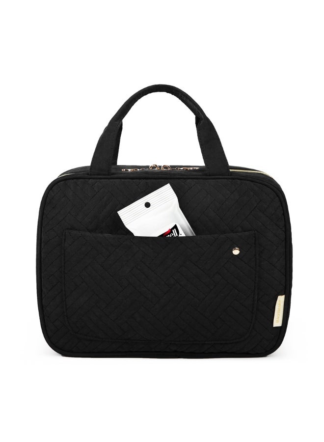 BAGSMART Black The Space Saver Bonchemin Hanging Toiletry Bag - Image 1