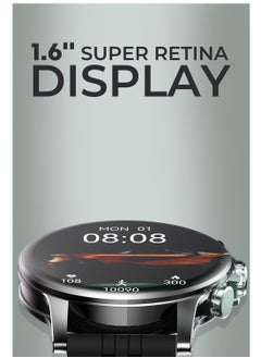 Faster Smart Watch 3 Pro SE – 1.6" Super Retina Always-On Display, Bluetooth Calling, Fitness Tracker, Sports Modes, Heart Rate & Sleep Monitoring, IP68 Waterproof, 250mAh Battery, Android & iOS Compatible  - Image 2