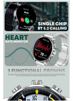 Faster Smart Watch 3 Pro SE – 1.6" Super Retina Always-On Display, Bluetooth Calling, Fitness Tracker, Sports Modes, Heart Rate & Sleep Monitoring, IP68 Waterproof, 250mAh Battery, Android & iOS Compatible  - Image 4