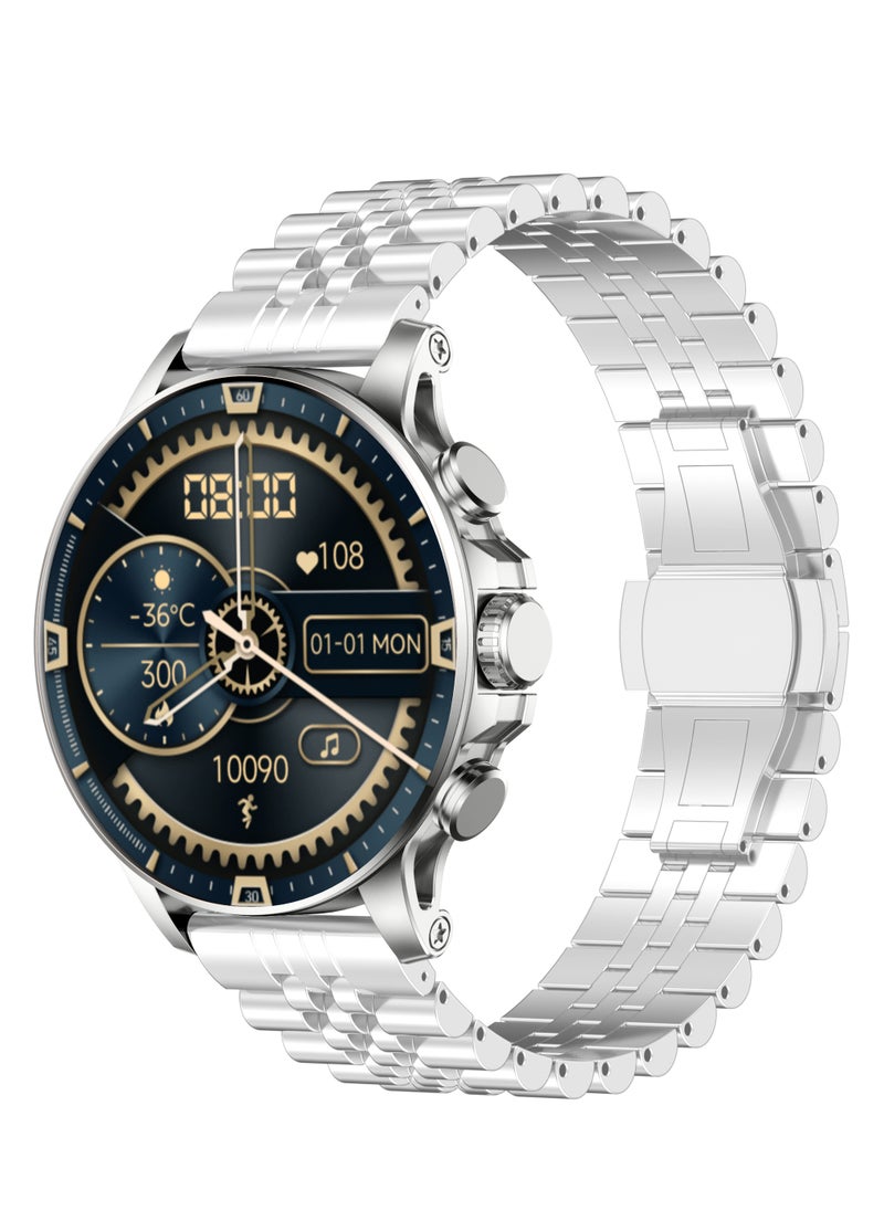 Faster - Smart Watch 3 Pro SE – 1.6" Super Retina Always-On Display, Bluetooth Calling, Fitness Tracker, Sports Modes, Heart Rate & Sleep Monitoring, IP68 Waterproof, 250mAh Battery, Android & iOS Compatible - Image 1