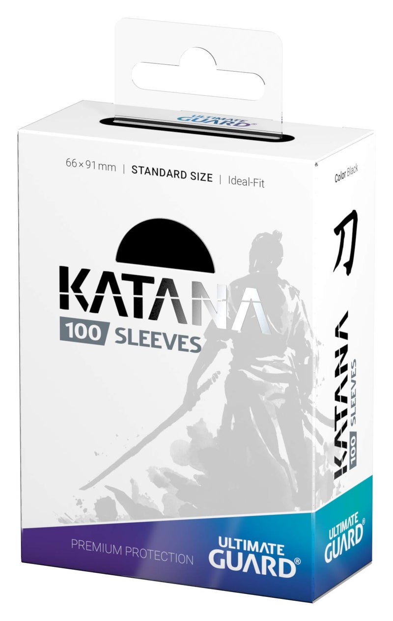 Ultimate Guard katana Card Sleeves: 100 Standard Size TCG Sleeves, 66 x 91mm, Black Back, Tournament Quality, No PVC & Acid-Free, High Clarity - Image 3