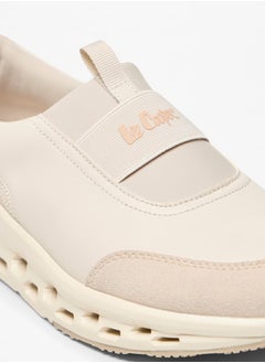 Lee Cooper حذاء رياضي نسائي أحادي اللون سهل الارتداء حتى الكاحل  - Image 5
