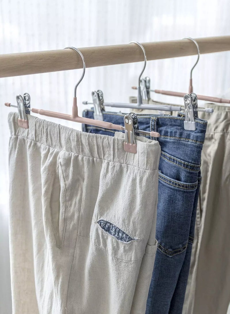 3pcs Random Color Pants Hanger With Clip  - Image 2