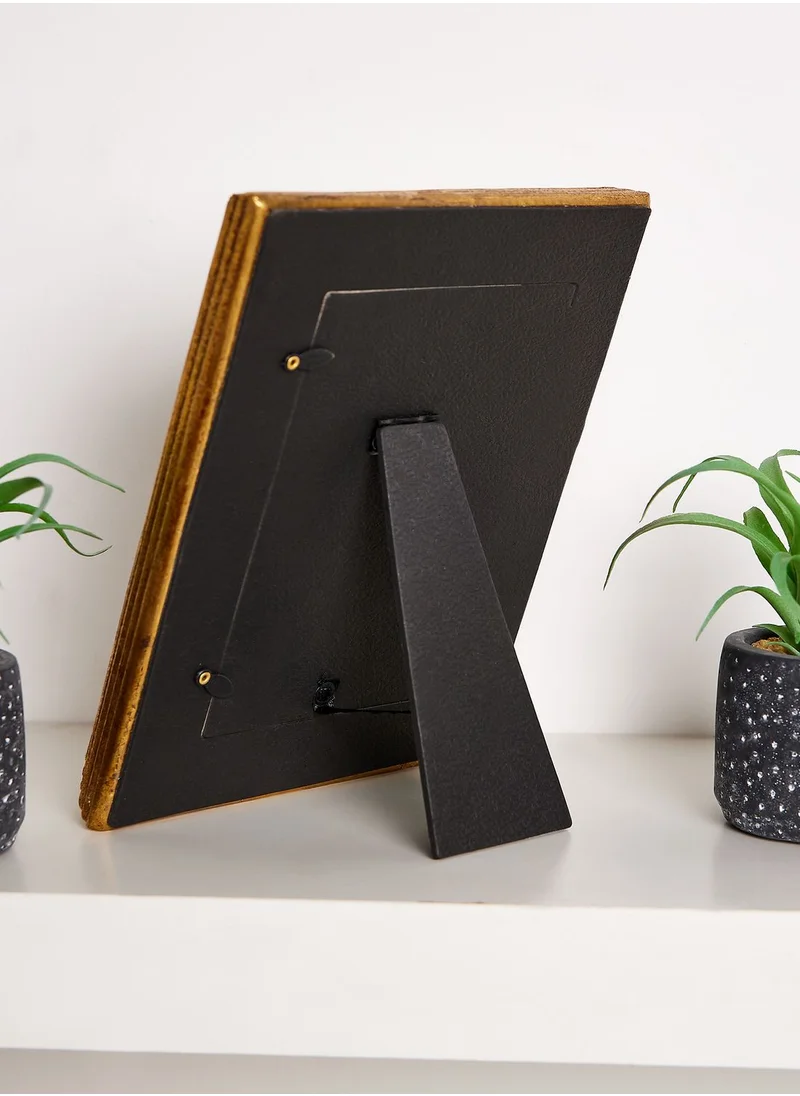Noire Edit Aperture Resin Photo Frame