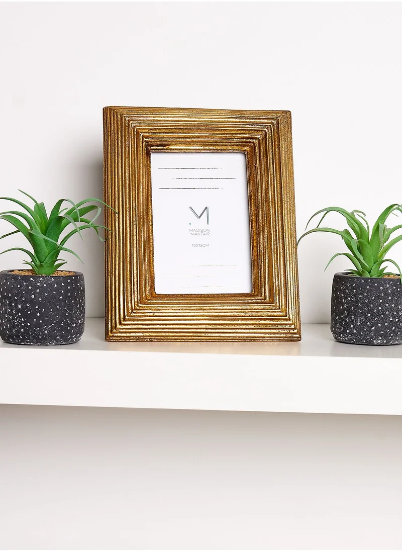 Noire Edit Aperture Resin Photo Frame