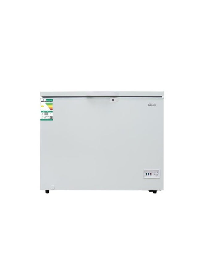 جنرال سوبريم فريزر افقي (8.1 قدم، 230 لتر)، تجميد سريع،، ابيض, GSHF303X - Image 1