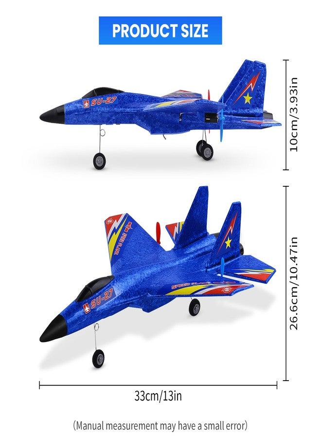Beffkkip طائرة بيفكيب سو27 RC، طائرة تحكم عن بعد، طائرة مقاتلة رابتور RC فائقة التحمل بتردد 2.4 جيجاهرتز، لعبة طائرات للأطفال المبتدئين من الأولاد والبنات - Image 5