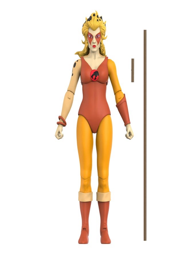 Super7 Deluxe Thundercats Cheetara - 7" Thundercats Action Figure with Accessories Classic Cartoon Collectibles and Retro Toys - Image 2