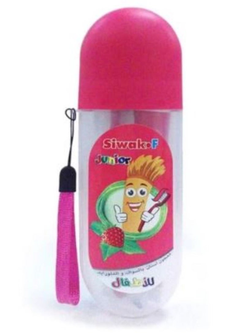 Siwak.F Siwak F Toothpaste Bag Strawberry Flavor for Children 50 grams - Image 2