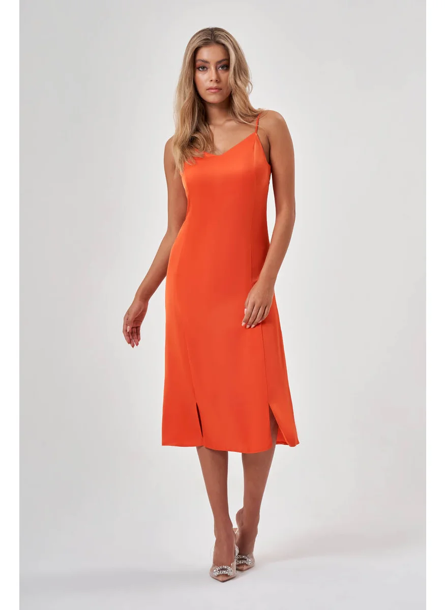 MIZALLE STRAPPED DRESS