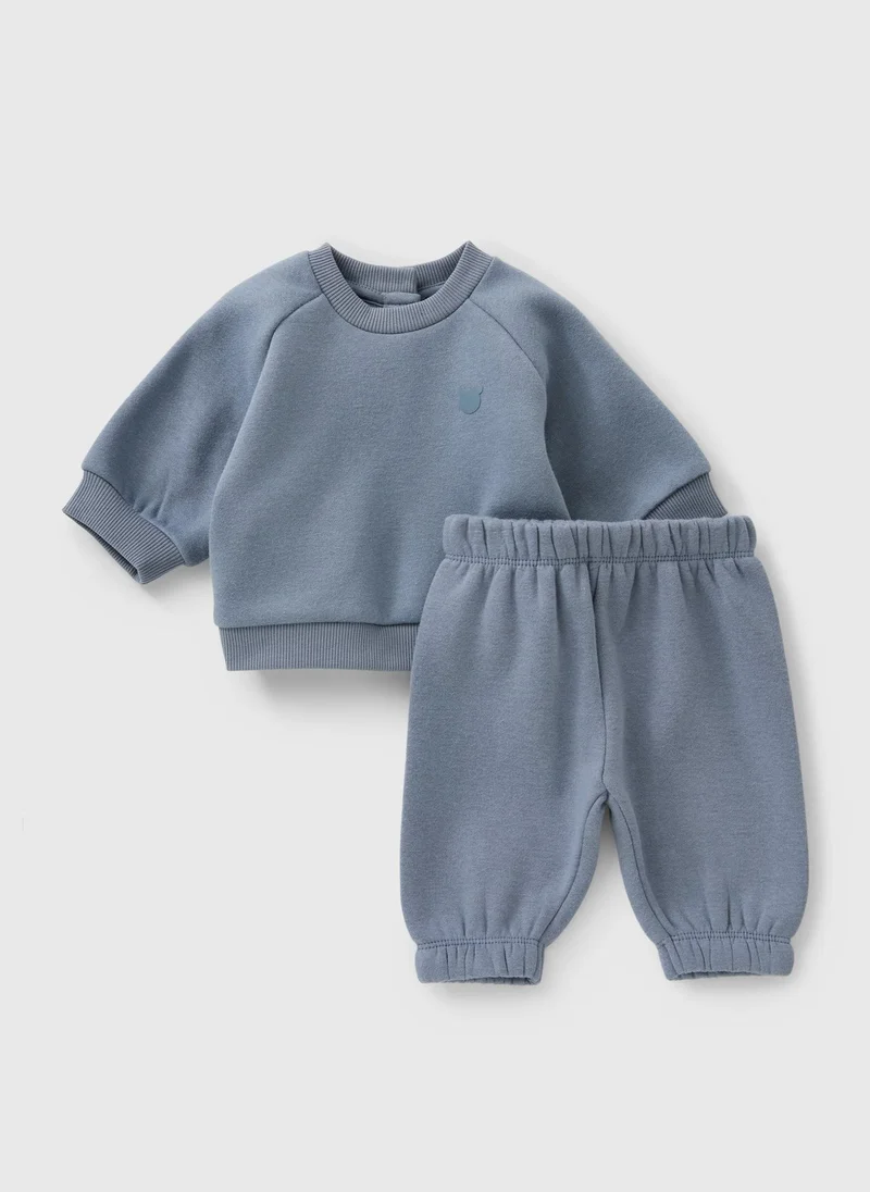Matalan Baby Blue Sweatshirt & Jogging Bottoms Set