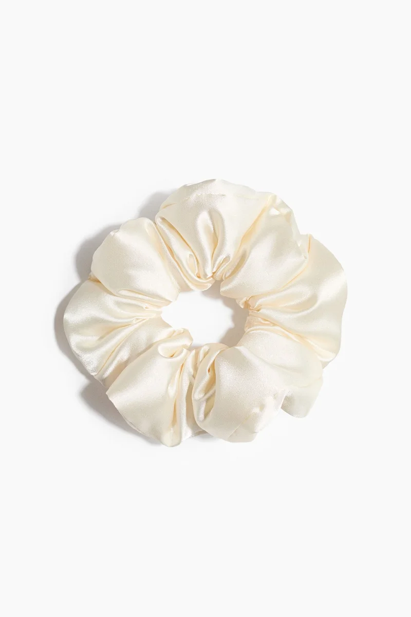 Satin scrunchie