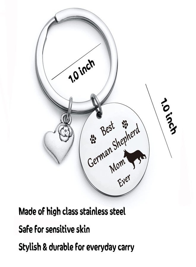 Nothers RSZOTW German Shepherd Lover Keychain German Shepherd Accessories Gifts - Dog Themed Gifts For Women - Vet Jewelry For Dog Mom, Mother, Owner Keychain - Image 2