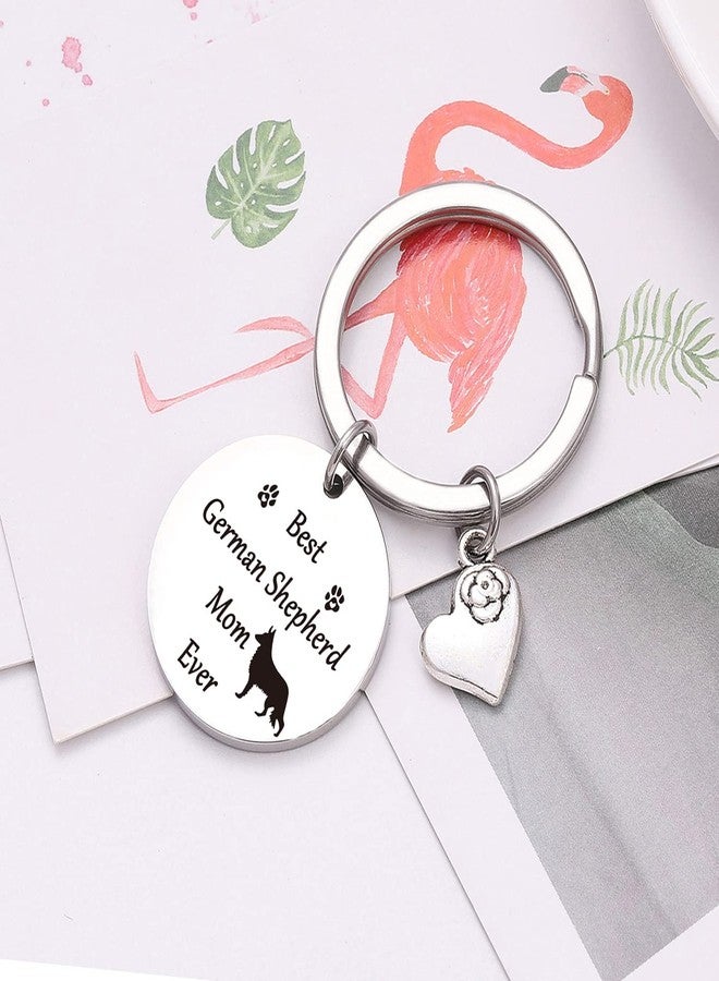 Nothers RSZOTW German Shepherd Lover Keychain German Shepherd Accessories Gifts - Dog Themed Gifts For Women - Vet Jewelry For Dog Mom, Mother, Owner Keychain - Image 4