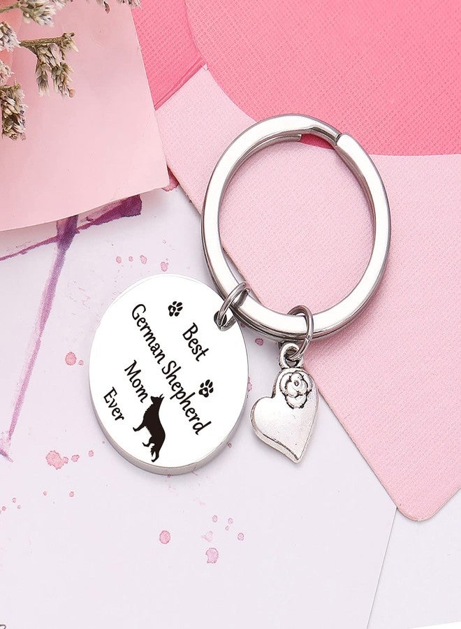 Nothers RSZOTW German Shepherd Lover Keychain German Shepherd Accessories Gifts - Dog Themed Gifts For Women - Vet Jewelry For Dog Mom, Mother, Owner Keychain - Image 5