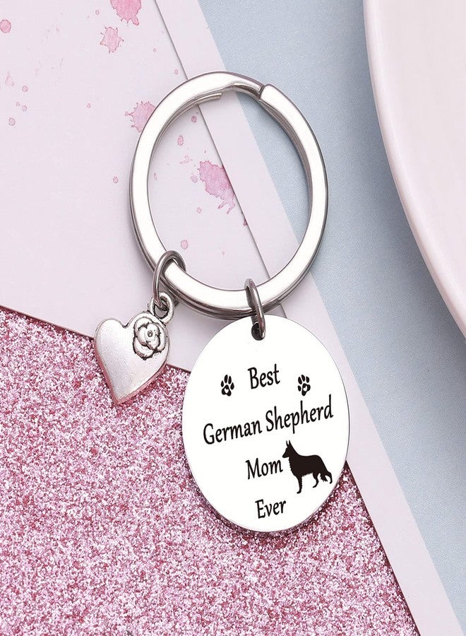 Nothers RSZOTW German Shepherd Lover Keychain German Shepherd Accessories Gifts - Dog Themed Gifts For Women - Vet Jewelry For Dog Mom, Mother, Owner Keychain - Image 3